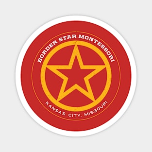 Border Star Montessori Classic Star T-Shirt Magnet